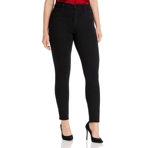  J Brand Maria High Rise Skinny Jeans in Seriously Black