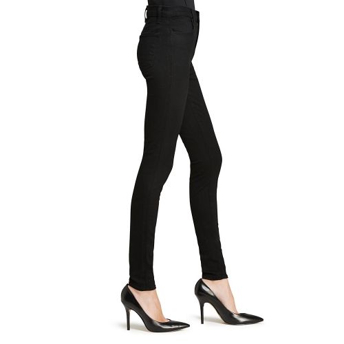  J Brand Maria High Rise Skinny Jeans in Seriously Black