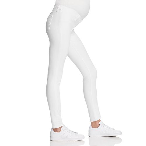  J Brand Mama J Skinny Maternity Jeans in Blanc