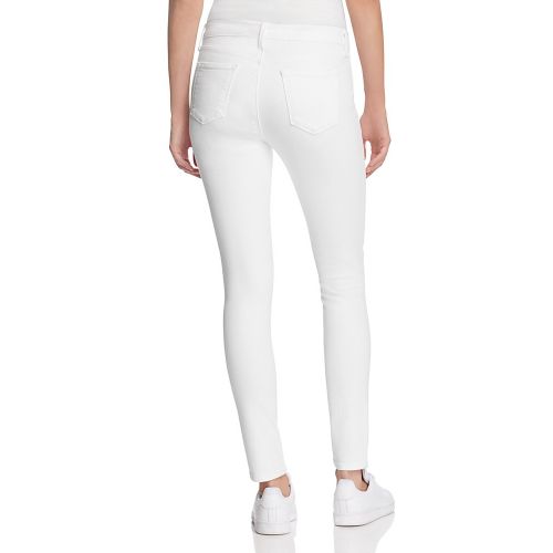  J Brand Mama J Skinny Maternity Jeans in Blanc