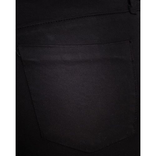  J Brand Jeans - Luxe Sateen Anja Cuffed Crop in Black