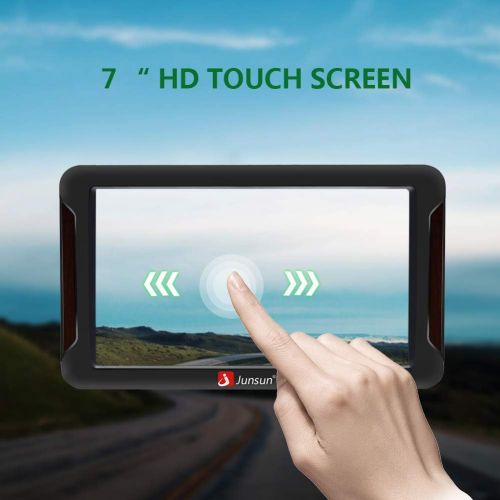 준선 [아마존핫딜][아마존 핫딜] Junsun GPS Navigation for Car, 7 inch Car GPS HD Touch Screen 8GB 256MB Sat Nav for Cars with USA, Canada, Mexico Lifetime Map Free Update