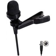 J K Pro Lavalier Lapel Microphone MIC-J 017 Unidirectional Condenser Microphone Compatible with Shure Wireless Transmitter Mini XLR Ta4f Plug