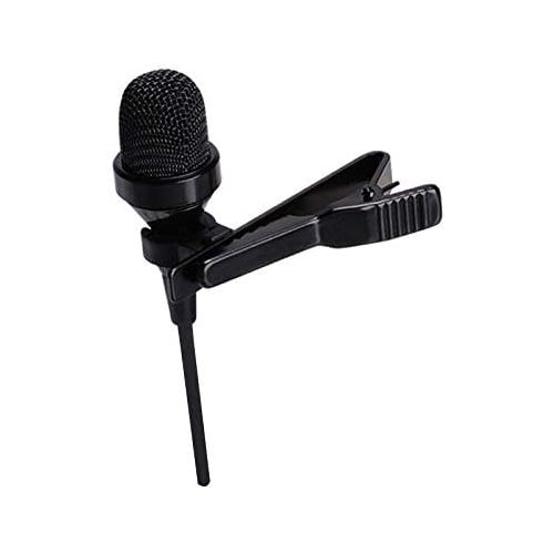  J K Pro Lavalier Lapel Microphone MIC-J 017 Unidirectional Condenser Microphone Compatible with Shure Wireless Transmitter Mini XLR Ta4f Plug