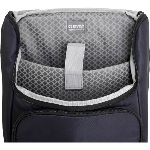  J World New York Elemental Laptop Backpack, Navy, One Size