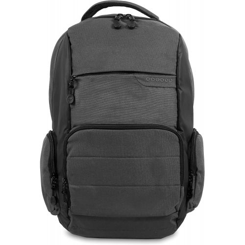  J World New York Mens Caliber Backpack Laptop, Grey, One Size