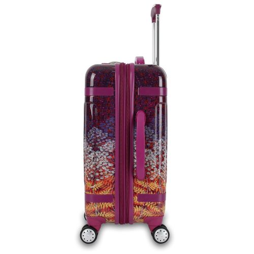  J World New York Taqoo Polycarbonate Carry On Art Luggage, Dusk