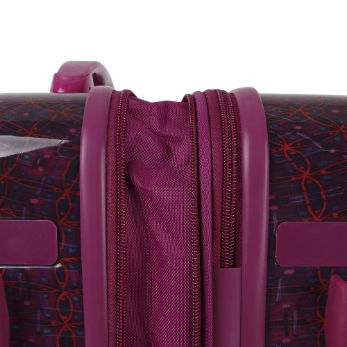  J World New York Taqoo Polycarbonate Carry On Art Luggage, Dusk