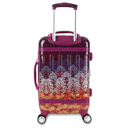  J World New York Taqoo Polycarbonate Carry On Art Luggage, Dusk