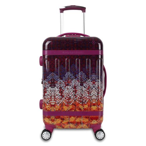  J World New York Taqoo Polycarbonate Carry On Art Luggage, Dusk