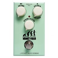 J. Rockett Audio Designs Tour Series Monkeyman Distortion Guitar Effects Pedal with Spring Reverb