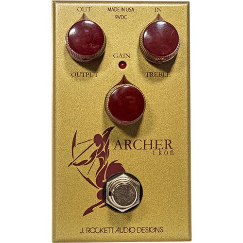  J. Rockett Audio Designs Tour Series Archer IKON Overdrive and Boost Guitar Effects Pedal