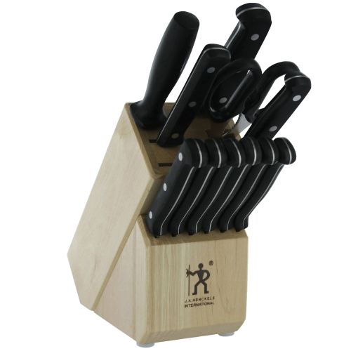  J.A. Henckels International Fine Edge Pro 12-pc Knife Block Set