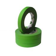 J.B. Chemical Co. Inc. Insta Finish Green Performance Masking Tape - Easy Release Painters Clean Line Tape - Industrial Grade - 3/4 Inch x 60 Yards - Box of 48 Rolls