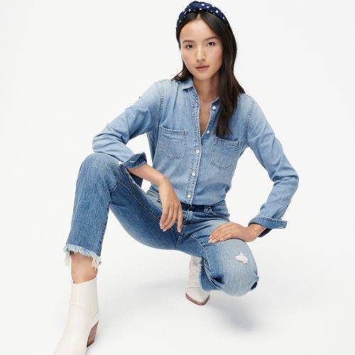 제이크루 Jcrew Everyday chambray shirt