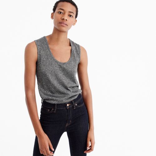 제이크루 Jcrew Sparkle scoop tank