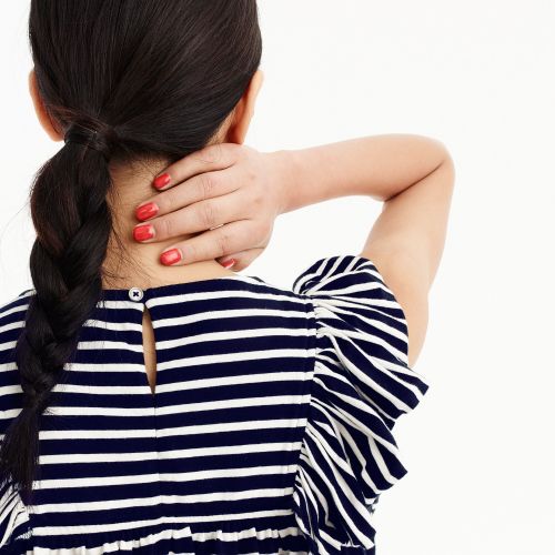 제이크루 Jcrew Striped flutter-sleeve top