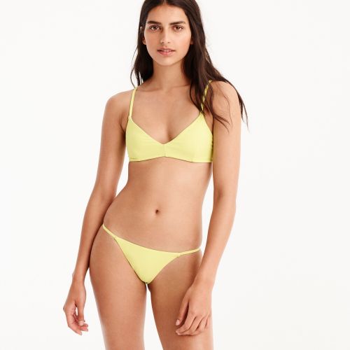 제이크루 Jcrew Reversible tieless string bikini bottom