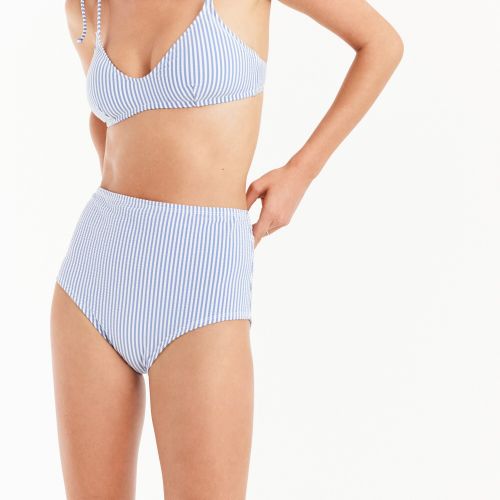 제이크루 Jcrew High-waisted bottom in seersucker