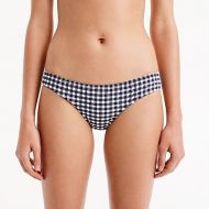 Jcrew Surf hipster bikini bottom in classic gingham