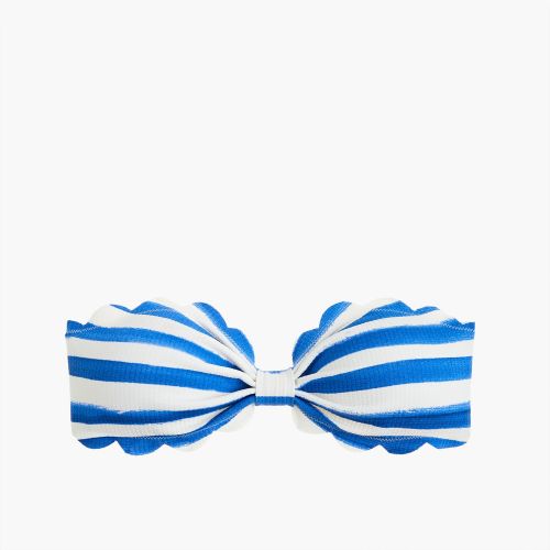 제이크루 Jcrew Marysia™ Antibes bikini top in watercolor stripe