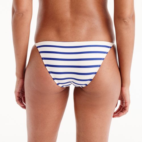 제이크루 Jcrew Tieless string bikini bottom in nautical stripe