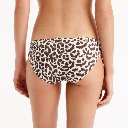 제이크루 Jcrew Surf hipster bikini bottom in leopard print