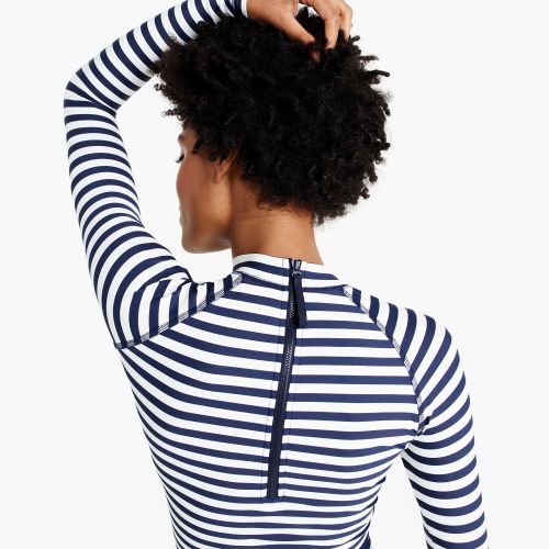 제이크루 Jcrew Long-sleeve rash guard in classic stripe