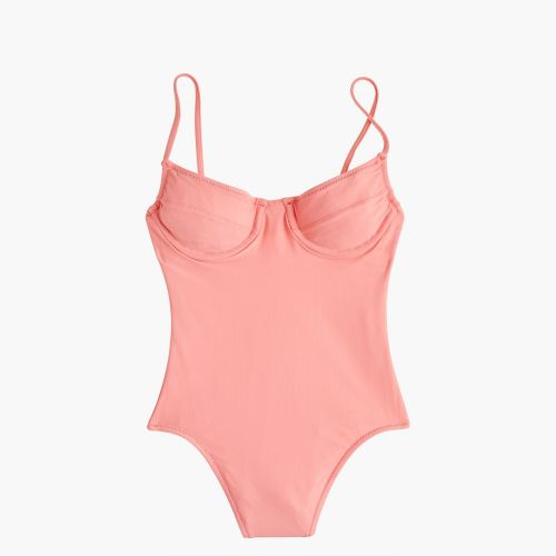 제이크루 Jcrew Womens 1993 underwire one-piece swimsuit