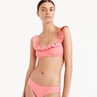 Jcrew Ruffle bikini top