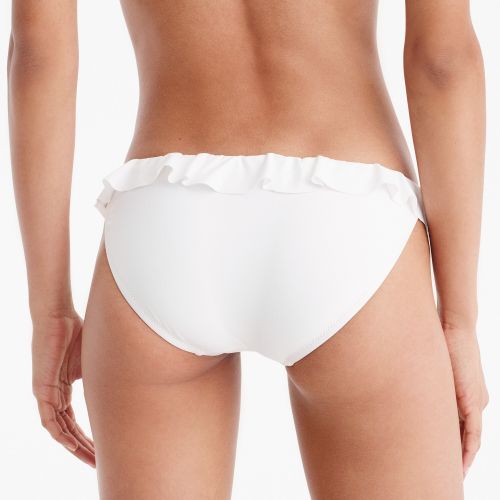 제이크루 Jcrew Ruffle hipster bikini bottom