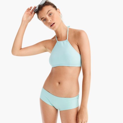 제이크루 Jcrew Cropped halter bikini top