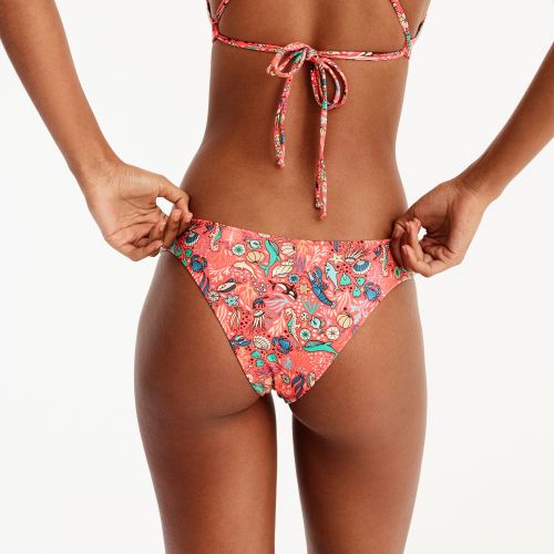 제이크루 Jcrew J.Crew Playa printed Monterey strappy bikini bottom