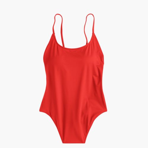 제이크루 Jcrew J.Crew Playa Newport super-scoopback one-piece swimsuit