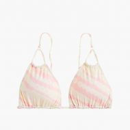 Jcrew J.Crew Playa printed Venice ruched bikini top