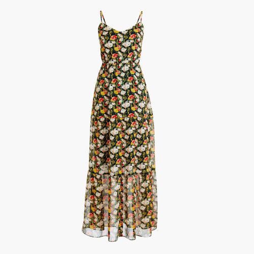 제이크루 Jcrew J.Crew Mercantile tiered maxi dress in sweet pea floral