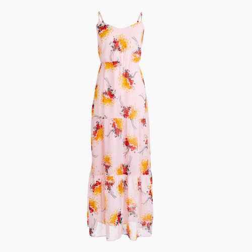 제이크루 Jcrew J.Crew Mercantile tiered maxi dress in sunburst bouquet print