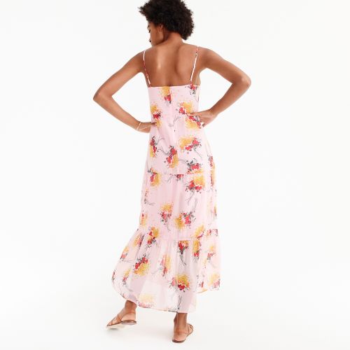 제이크루 Jcrew J.Crew Mercantile tiered maxi dress in sunburst bouquet print