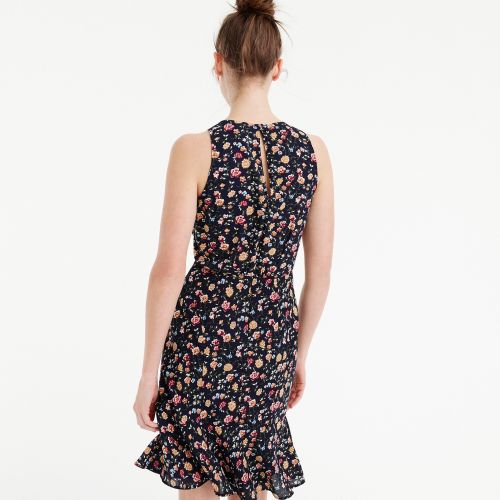 제이크루 Jcrew J.Crew Mercantile ruched-waist dress in vintage floral