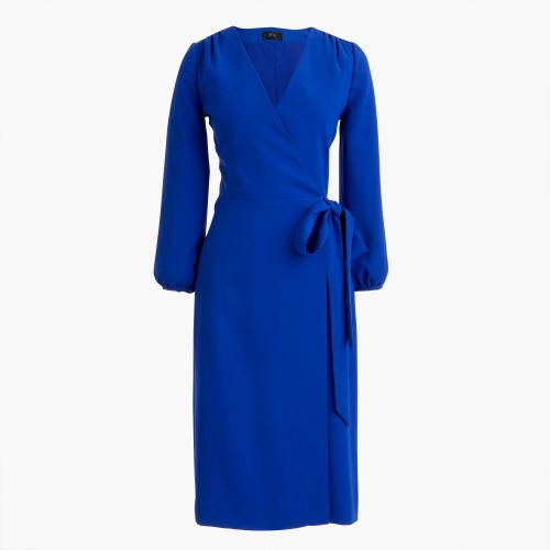 제이크루 Jcrew Wrap dress in 365 crepe