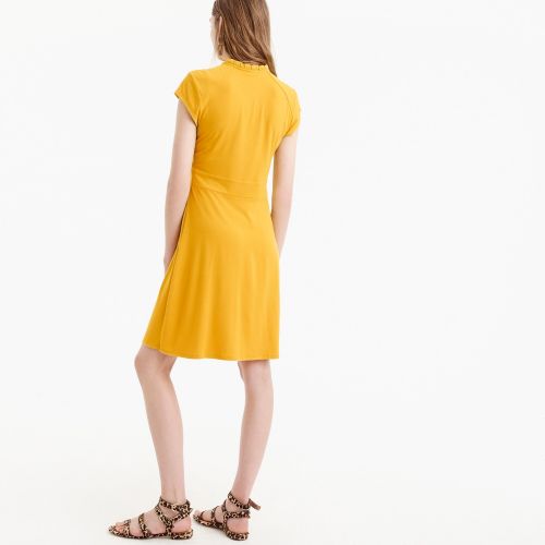 제이크루 Jcrew Short-sleeve keyhole dress