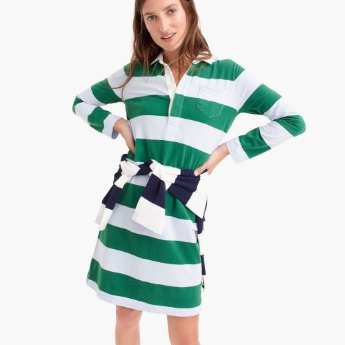 제이크루 Jcrew Womens 1984 rugby shirtdress