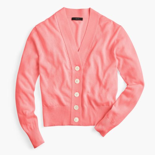 제이크루 Jcrew Cropped lightweight cardigan sweater