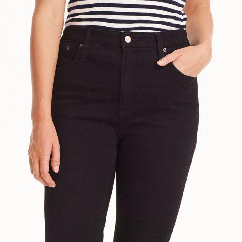 제이크루 Jcrew Curvy toothpick jean in true black