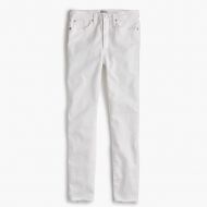 Jcrew 10 highest-rise toothpick jean in white