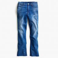 Jcrew Billie demi-boot crop jean in medium blue wash