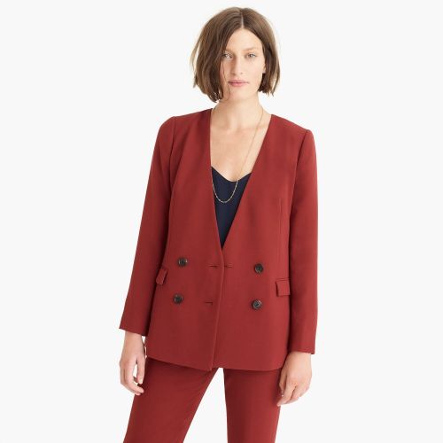 제이크루 Jcrew French girl blazer in 365 crepe