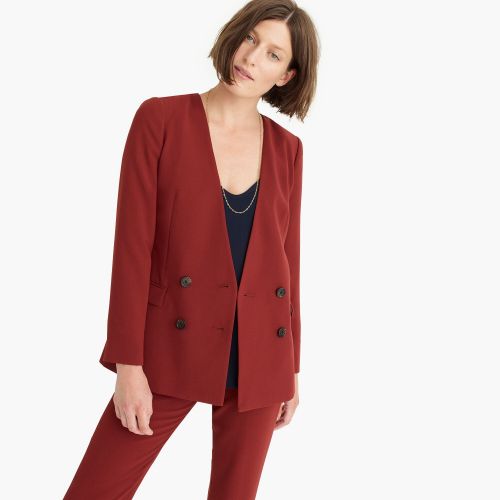 제이크루 Jcrew French girl blazer in 365 crepe