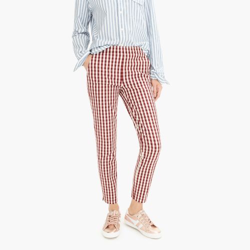 제이크루 Jcrew Martie pant in gingham