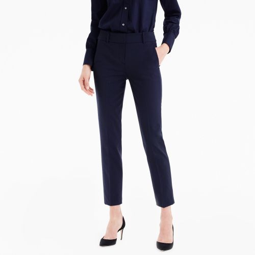 제이크루 Jcrew Cameron slim crop pant in Italian two-way stretch wool